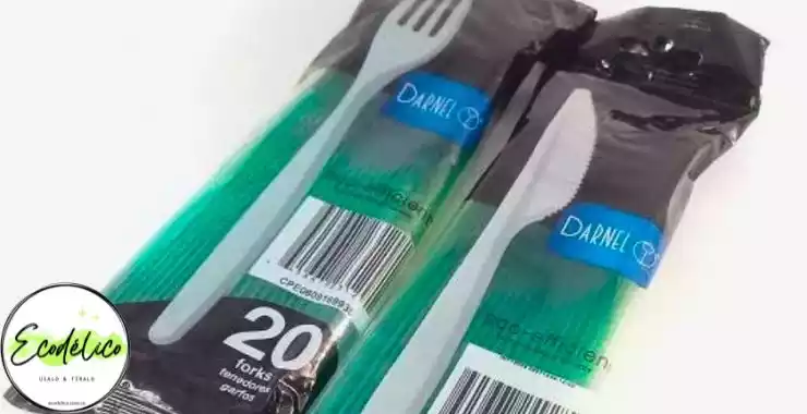 20 tenedores desechables
