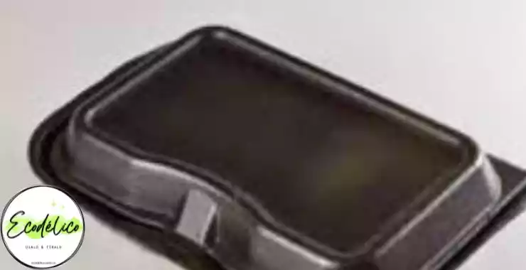 Plato de 2 puestos para papas y ensalada