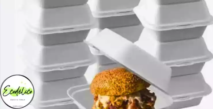 Platillos desechables para hamburguesa
